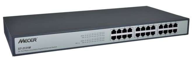 Mecer ST-3131M 24 Port Gigabit Unmanaged Switch - Used