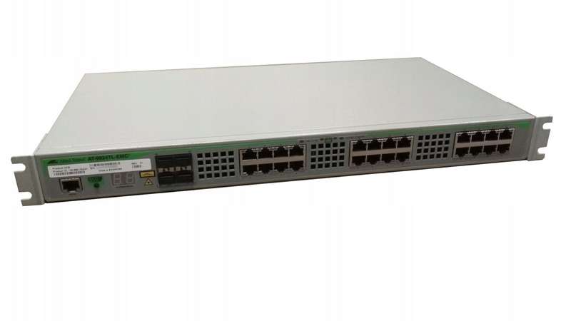 Allied Telesis AT-9924TL-EMC2 24 Port GE 4 x SFP Gigabyte Layer 2 Switch - Refurb