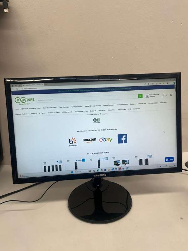 22 Inch Wide LCD Monitor (Fair Condition) - VGA; HDMI