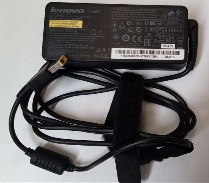 Lenovo 20V 65W Rectangle Tip Charger - Used