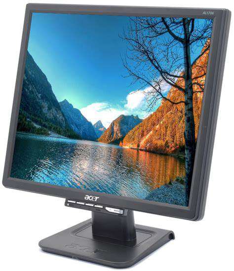 ACER AL1706 - PRE-OWNED 17 INCH SQUARE LCD MONITOR