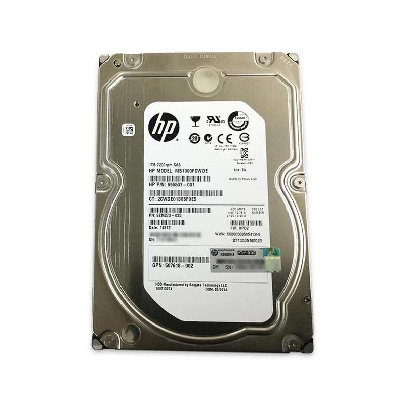 HP Mb1000Fcwde - 1TB SAS Hard Drive - 3.5" - 7200 Rpm - 6GB/S
