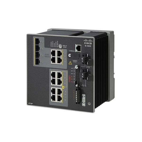 CISCO 1PIE-4000-4T4P4G-E - INDUSTRIAL ETHERNET SWITCH - NEW(OPEN BOX)