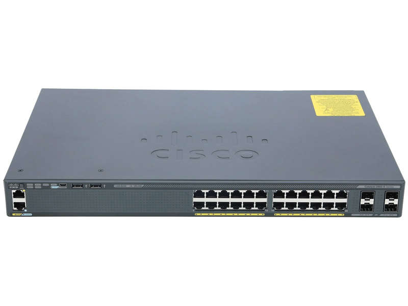 Cisco Catalyst Ws-C2960X-24Ts-L - 24 Gige, 4 X 1G Sfp, Lan Base Switch - Refurb Switch