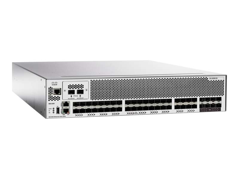 Cisco DS-C9250I-K9 MDS 9250i 40x 16Gb FC 8x 10Gb FCoE Multiservice Fabric Switch - Used