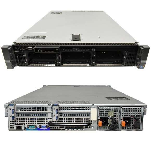 Dell Poweredge R710 Server; 6 LFF; 2 x Xeon X5650; 64GB PC3; 600GB SAS; Perc H700; QP 1GB; 2 x 87...
