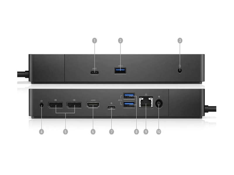 Dell Wd19S 180W Usb-C Laptop Docking Station -