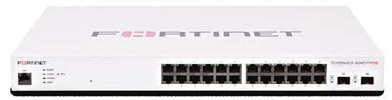 Fortinet FortiSwitch 124E-POE 24 Port Gigabit PoE Switch  Refurb
