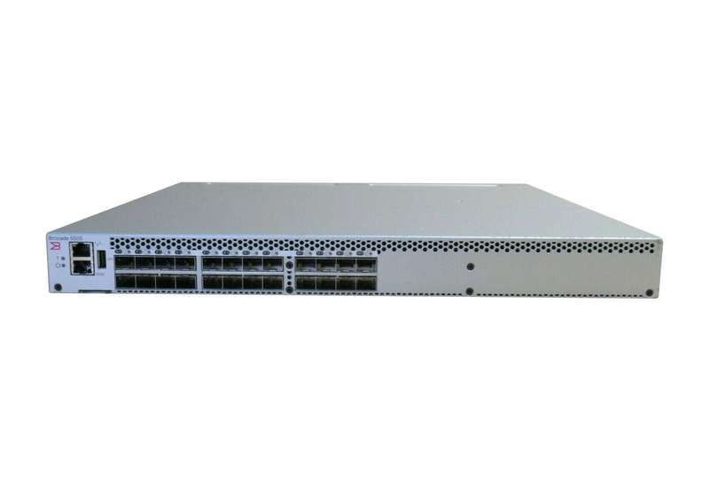 Brocade 6505 series 24 port switch, 12 port activation, 16Gb FC SFP+ SAN Switch - Used