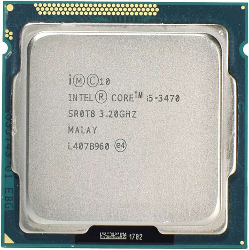 Intel Core i5 3470 Processor; CPU Only