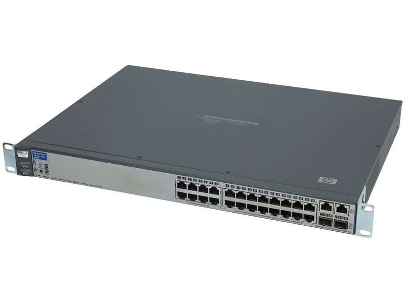 HP J4900C Procurve 2626 Switch 24 Port Gigabit Managed Layer 3 Switch - Used