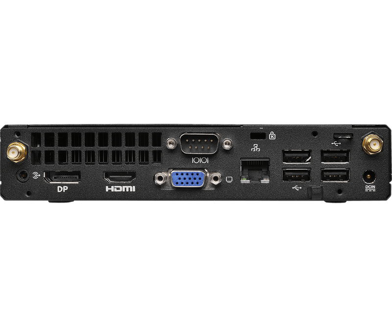MECER TINY JPT/H110 - CELERON G4560 - 4GB DDR4 - 500GB SATA HDD - WINDOWS 10 PRO 64 BIT - REFURBI...
