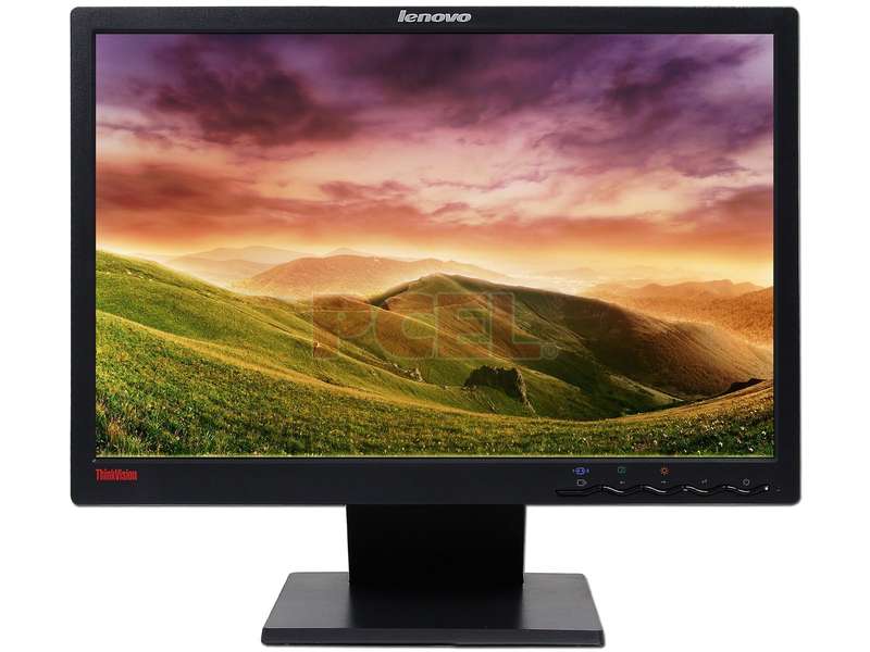 Lenovo ThinkVision 4434-HE1 19 Inch - L197 Wide Flat Panel Monitor - VGA & DVI - Open box