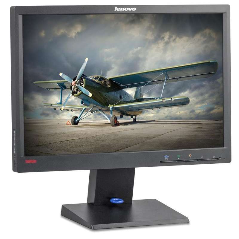 Lenovo ThinkVision LT1952p 19 Inch Monitor - VGA, DVI & Displayport - Used