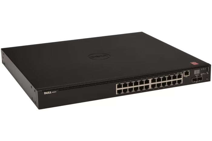 Dell PowerSwitch N2024 24 Port Gigabit + 2 x 10GbE SFP + 2 x Stacking Ports Switch   Used