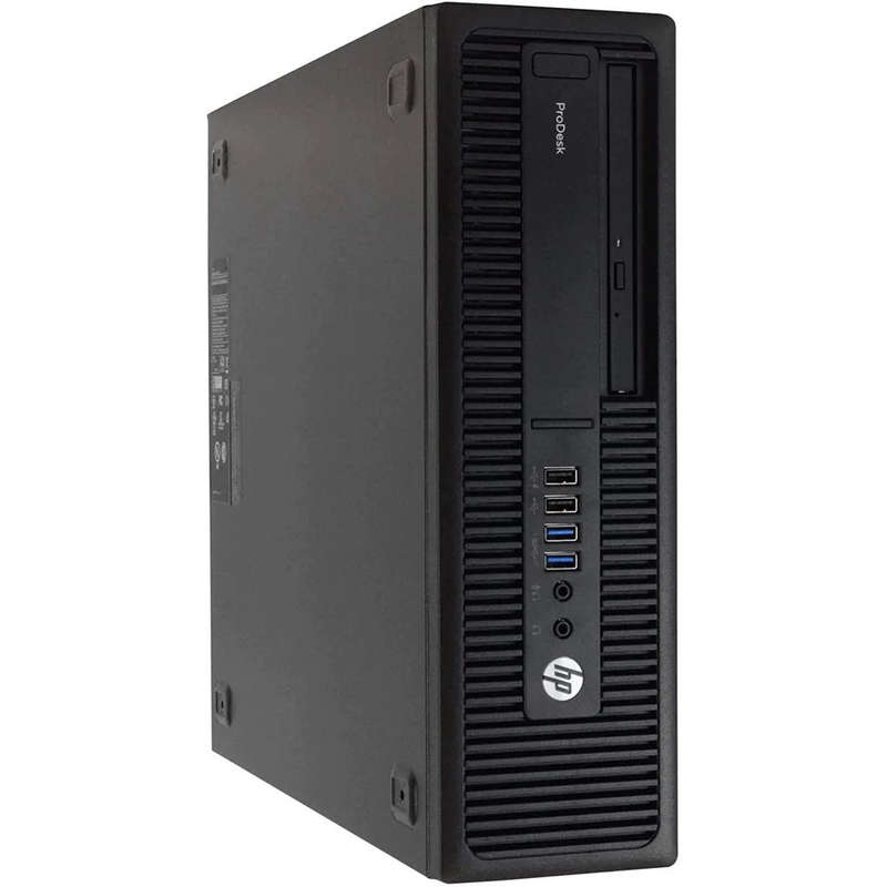 HP ProDesk 600 G2 SFF Computer; i3 6100; 4GB PC4; 128GB SSD; 500GB HDD; Win10Pro; Refurb Special