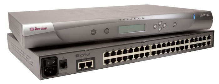 Raritan P2-UMT242 42 Port RJ-45 KVM Switch  Dual Monitor  Refurb