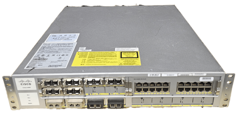 Cisco WS-C4900M Modular Layer 3 Switch  2 x PSU  6 x CVR-X2-SFP  4 x X2-10GB-SR  1 x ...