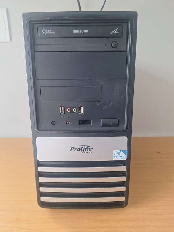 Proline MT Home Computer - Pentium G620 - 4GB DDR3 - 500GB HDD - Win10Pro - Used Desktop Pc