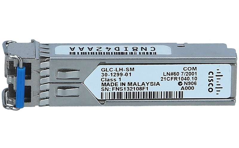 Cisco GLC-LH-SM COM SFP 1000Base-LX/LH 10 km 1GB Transceiver 30-1299-01 - Refurb