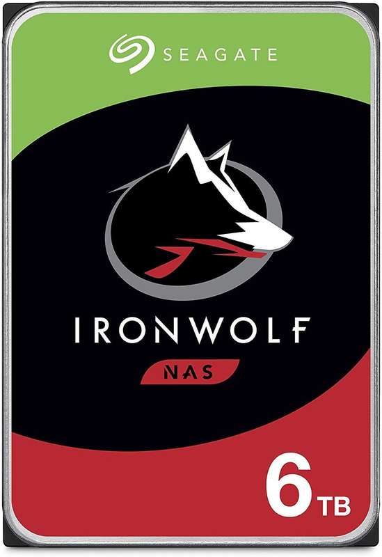 Seagate IronWolf ST6000VN001 6TB SATA NAS Hard Drive ESD Sealed -