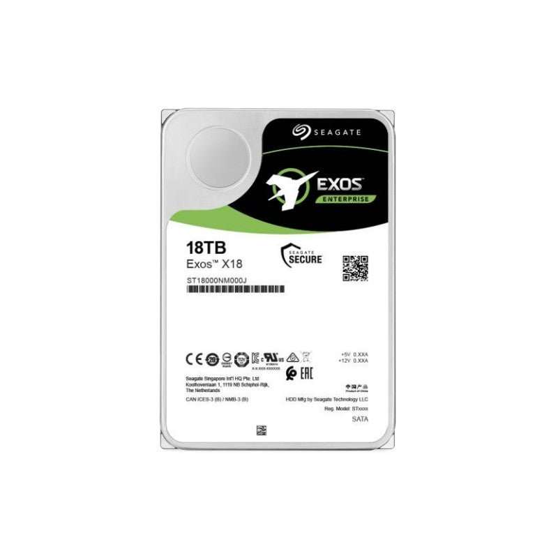 Seagate ST18000NM000J 18TB SATA Hard Drive - ESD Sealed Demo