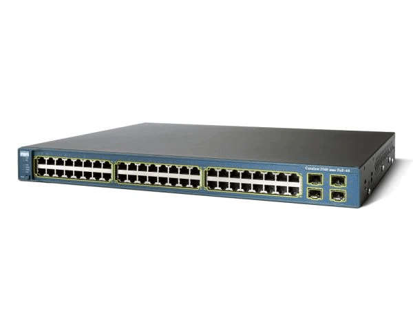 Cisco Catalyst Ws-C3560-48Ps-S - 48 10/100 Poe + 4 Sfp Switch - Refurb Switch