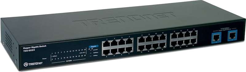 Trendnet TEG-S224TXA 26 Port Rackmount Gigabit Switch  Refurb