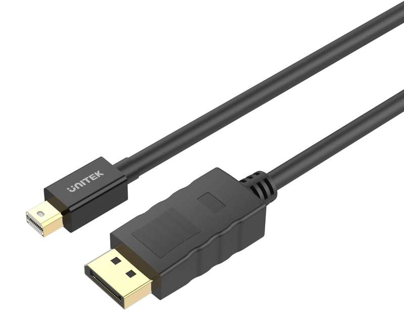 2 Meter Mini DisplayPort to DisplayPort Cable -