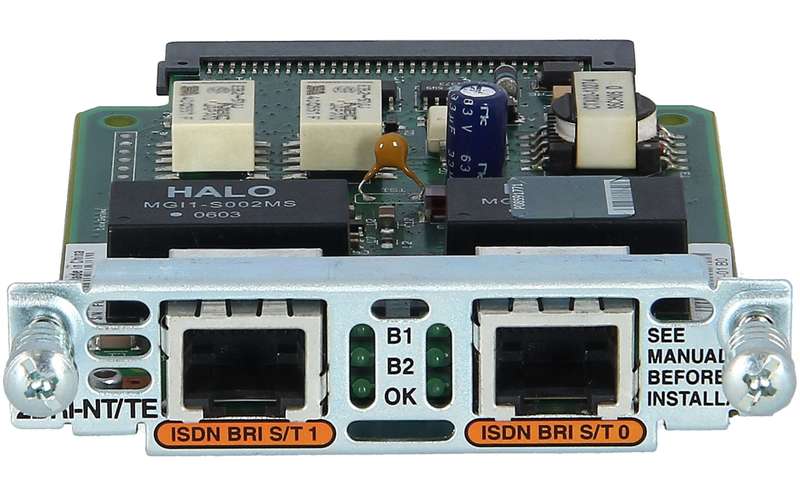 Cisco VIC2-2BRI-NT/TE - Demo (Open Box)
