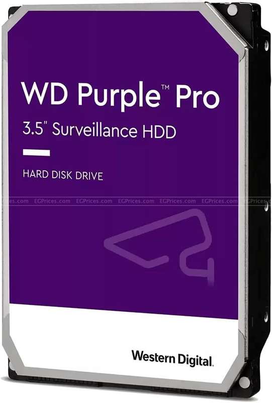 WESTERN DIGITAL WD101PURA - 2W10439 - 10TB 3.5 INCH SURVEILLANCE HARD DRIVE