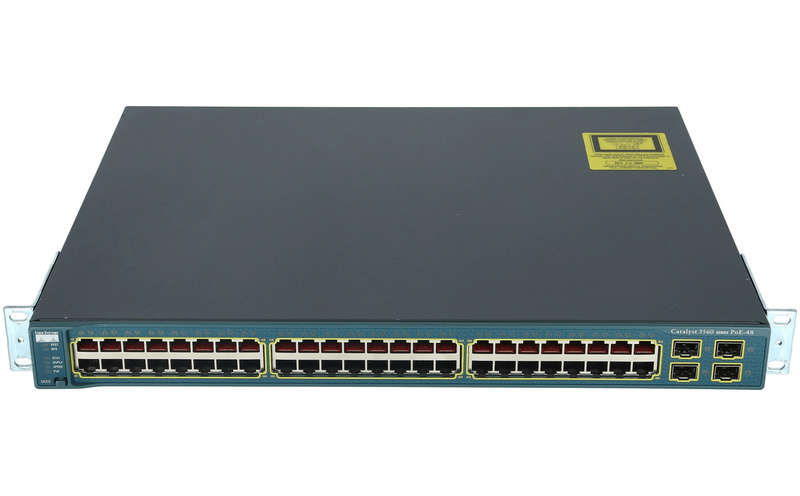 Cisco Catalyst Ws-C3560-48Ps-S - 48 10/100 Poe + 4 Sfp Switch - Refurb Switch