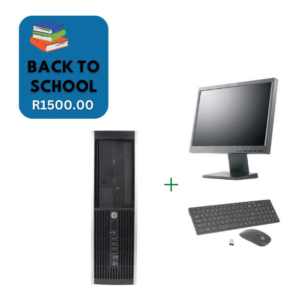 HP Compaq Pro 6300 SFF - I3 3240 - 4GB DDR3 - 250GB HDD - D Grade Computer - B2S