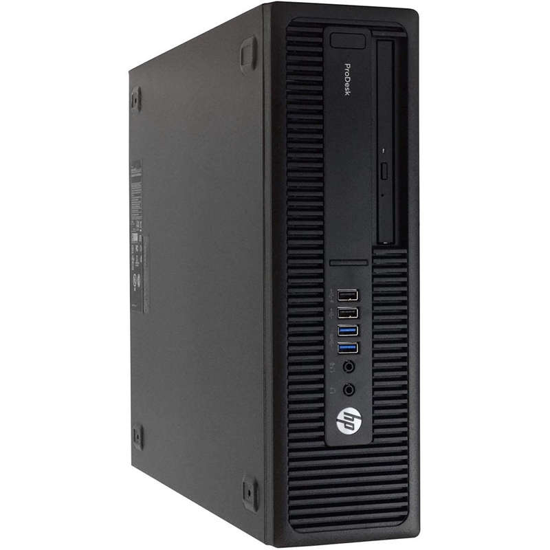HP ProDesk 600 G2 SFF Sales Computer - i5 6500 - 8GB DDR4 - 256GB SSD - Win10Pro - Used Desktop PC