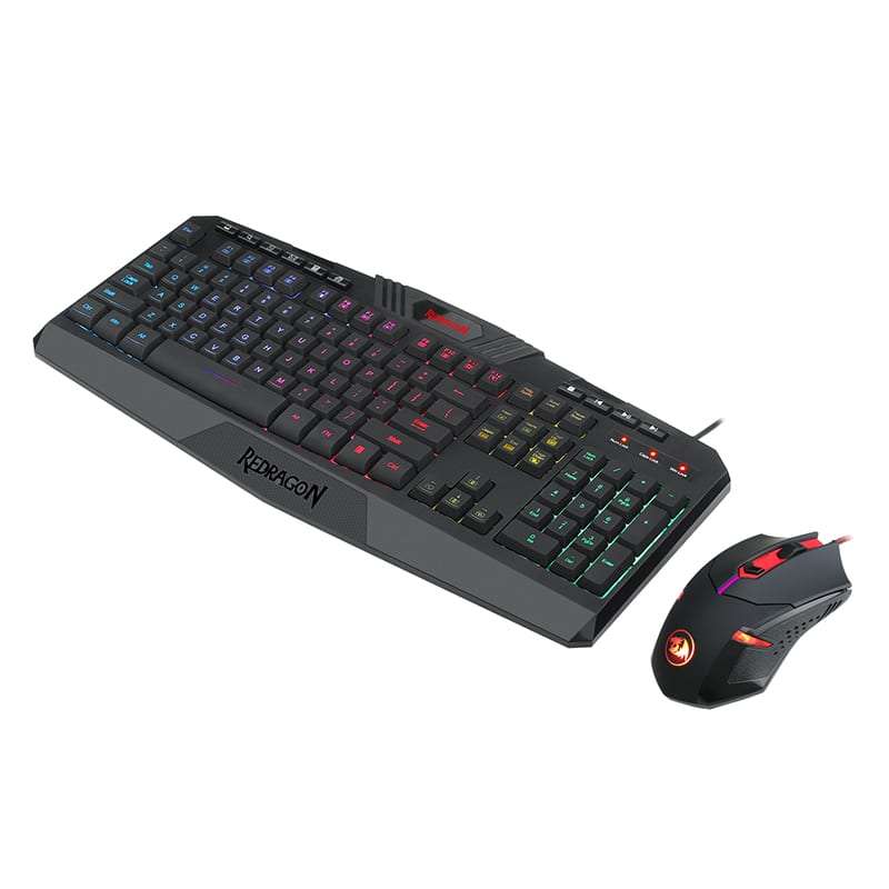 REDRAGON 2IN1 (K503A-RGB|M601) - RGB MECHANICAL GAMING KEYBOARD AND MOUSE
