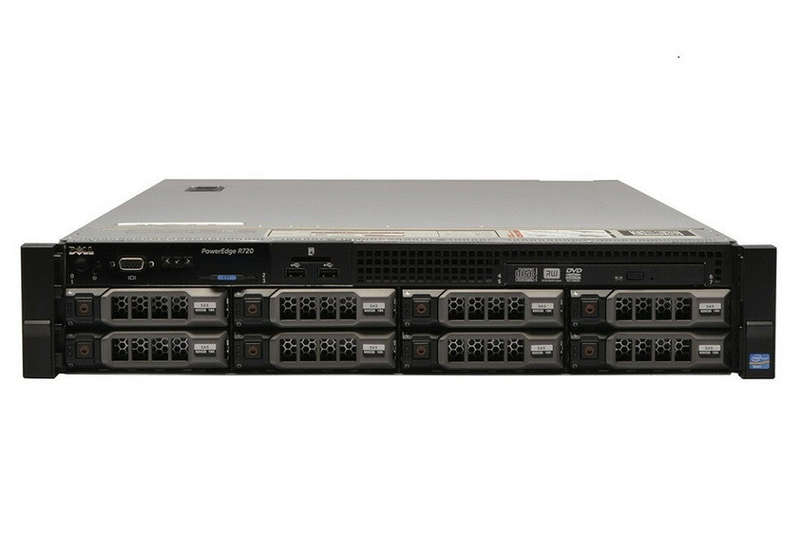 DELL POWEREDGE R720 - 16 X 2.5 INCH BAY CHASSIS - 2 X XEON E5-2640 - 64GB DDR3 ECC RAM - NO HDD -...