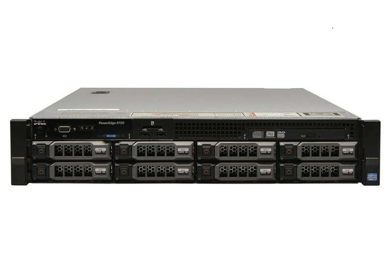 DELL POWEREDGE R720 - 16 X 2.5 INCH BAY CHASSIS - 2 X XEON E5-2640 - 64GB DDR3 ECC RAM - NO HDD -...