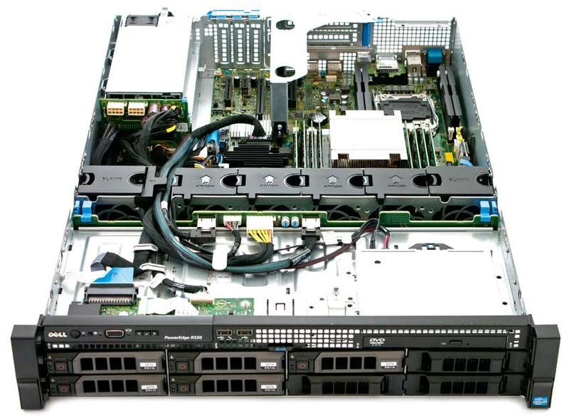 Dell PowerEdge R530 8 Bay LFF 2U Rackmount Host Server - 2 x Xeon E5-2623 V3 - 64GB DDR4 - 2 x 30...