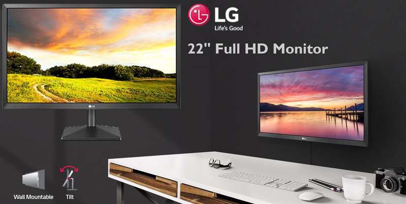 LG 22MK400H - 22 Inch Full HD Monitor - A Grade - Demo Unit