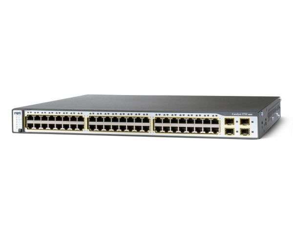 Cisco Ws-C3750-48Ps-S - 48 Port 10/100 Poe Switch - Refurb Switch
