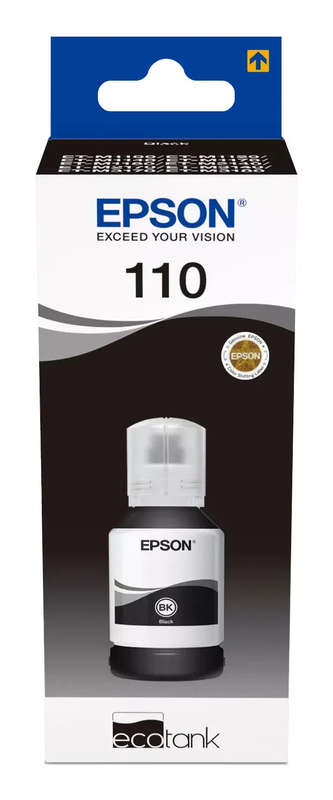 Epson 110 EcoTank Pigment black ink bottle (120 ml)