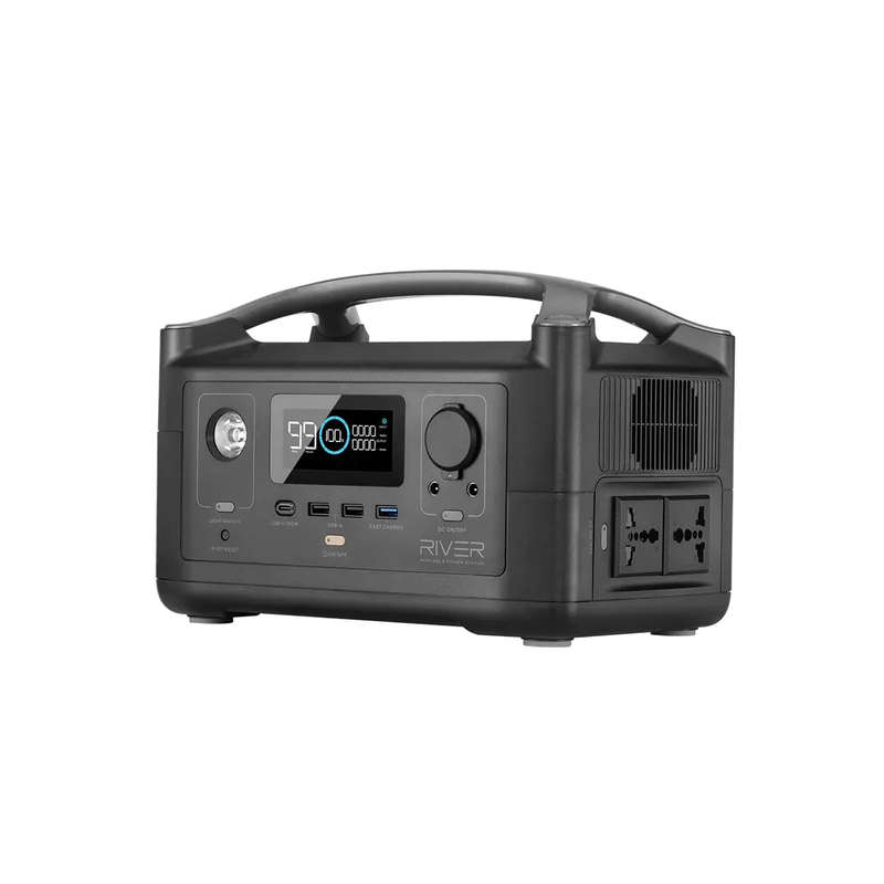ECOFLOW RIVER 2 Portable Power Station - 256Wh LFP battery -  300W Output 110W Solar input - SA S...