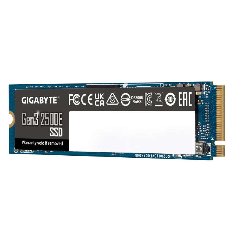 Gigabyte NVMe SSD 1TB - PCIe3 - Read 2400 MB/s; Write 1800MB/s - 240TBW or 3  years warranty