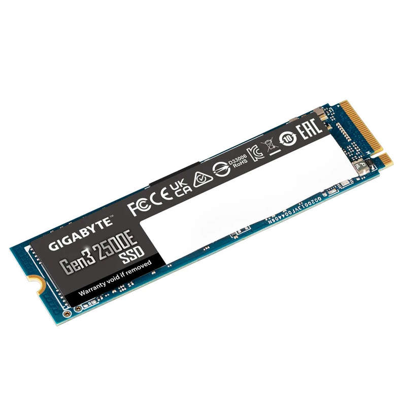 Gigabyte NVMe SSD 1TB - PCIe3 - Read 2400 MB/s; Write 1800MB/s - 240TBW or 3  years warranty