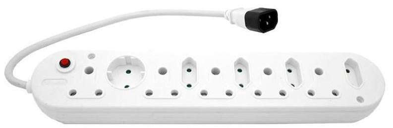 Microworld 10 Way Multi-Plug with IEC Male Connector