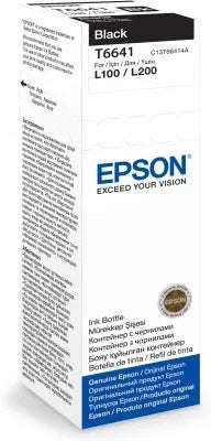 Epson T6641 Ecotank Black ink bottle (70ml)