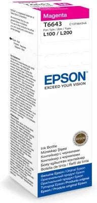 Epson T6643 Ecotank Magenta ink bottle (70ml)