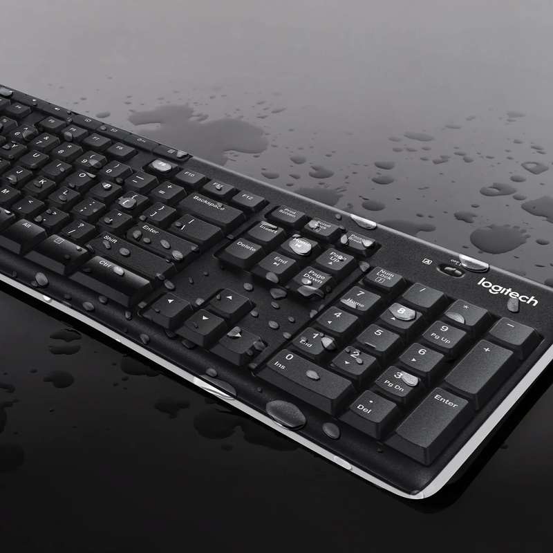 920-004509 - LOGI MK270 Wireless Keyboard and Mouse Combo Nano USB receiver Full size spill resis...
