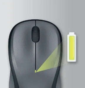 Logitech M235 Grey Compact Wireless Mouse
