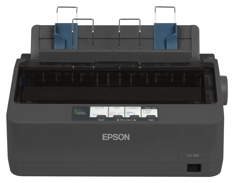 C11CC24031 Epson LX-350 Dot Matrix Printer; 80 col; 9 Needles; RS-232; Bidirectional parallel; US...